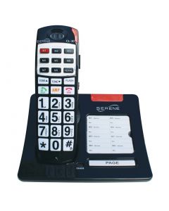 Big Button,  40+dB Amplified Cordless Phone With Talking CID