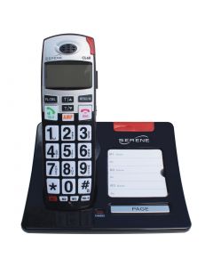 Big Button, Loud Volume 50+dB, Amplified Cordless Phone With Talking CID And Talking Keypad
