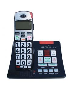 Big Button Loud 50+dB Amplified Cordless Phone With Talking CID And Slow-Playback Answering Machine